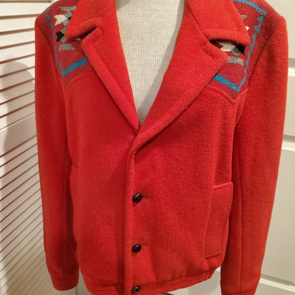 Vintage Pioneer jacket with Chimayo trim